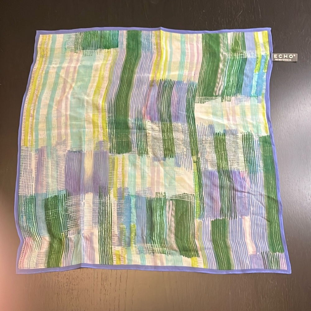 Echo Designs 100% Silk Scarf